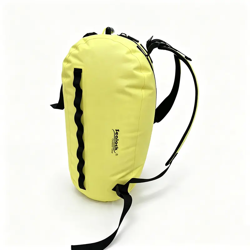 SL-C610 50L svejset vandtæt flydende duffel-rygsæk med lufttæt lynlås, IPX7